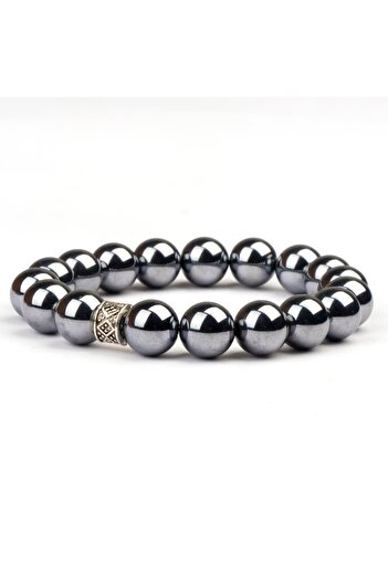 Mitr Terahertz Natural Stone Bracelet (10 mm) – Spiritual Rdr