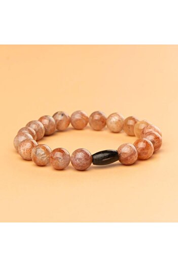 Mitr Sunstone Natural Stone Bracelet (10 mm) – Spirit Light