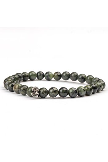 Mitr Canadian Jade Natural Stone Bracelet (6 mm) – the Power of Intuition