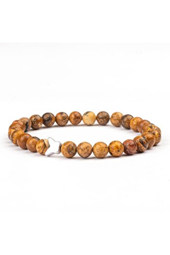 Mitr Tree Jasper Natural Stone Bracelet (6 mm) – Healing Frequency