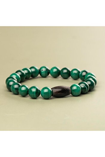 Mitr Malachite Natural Stone Bracelet (8 mm) – Glazed Armor