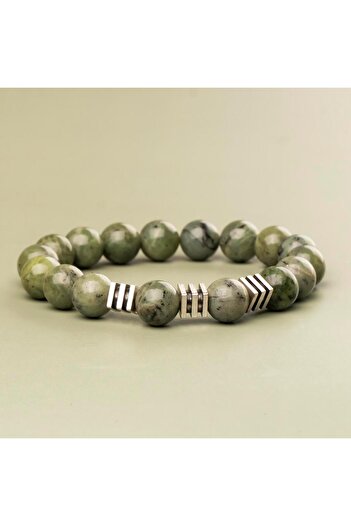 Mitr Canadian Jade Natural Stone Bracelet (10 mm) – the Timbre of Peace