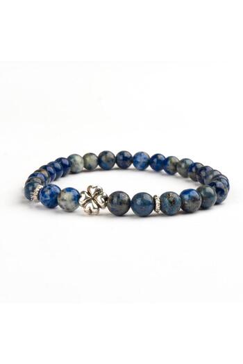 Mitr Lapis Lazuli Natural Stone Bracelet (6 mm) – the Sound of Energy