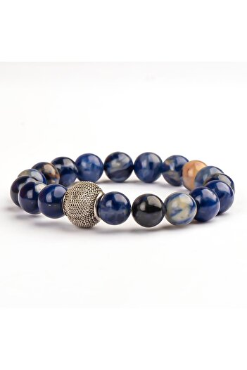 Mitr Sodalite Natural Stone Bracelet (10 mm) – Inner Silence