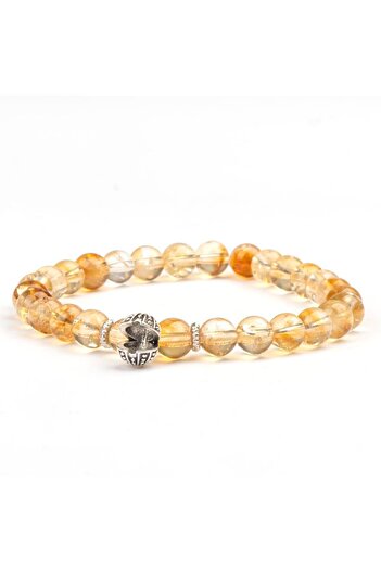 Mitr Citrine Natural Stone Bracelet (6 mm) – Spirit Sparkle