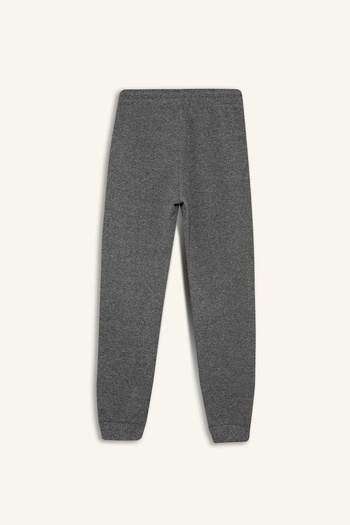 DeFacto F0137 Antrasit Erkek Çocuk Beli Lastikli Jogger Eşofman Altı