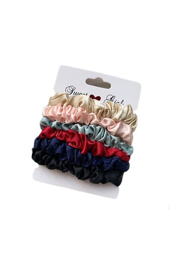 General Store Set 6 Hair Elastics, SA&SO General Store®, Multicolor