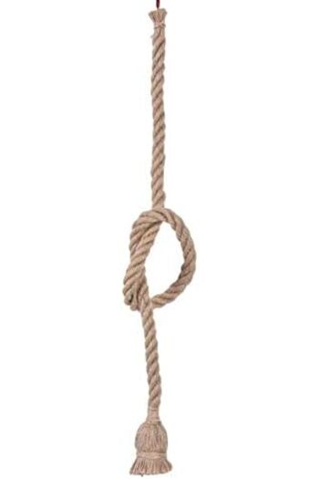 Jiffy 1Pc Hemp Rope Pendant Light Ceiling Lamp Loft Chandelier Industrial Home Decor Single Head