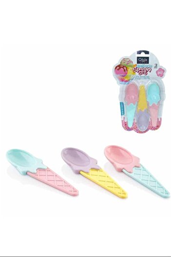 shopwave Carnival Ice Cream Spoon 3 Pieces -L716