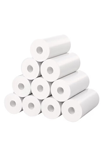 Stone Set of 10 thermal paper rolls for instant printing cameras, thermal printer, Stone® Paper