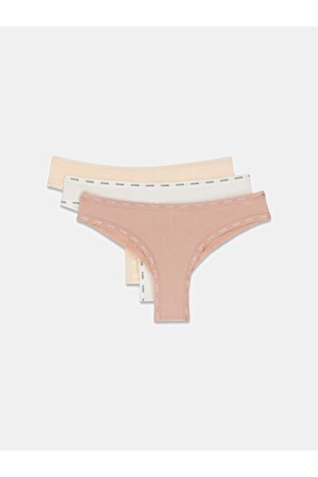 Guess Basic Brazilian Women's Brief 3-Piece Panties Pack