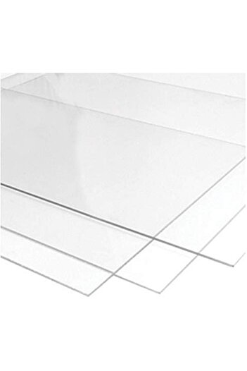 Slasa Transparent Acrylic Sheet 2mm for Photo Frame, Glass Replacement, Signs, Table Boards, Line and Pain