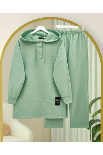 modasindoma Women's Half-Button Double-Breasted Suit