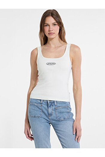 Guess Τζιν Γυναικείο Μπλουζάκι