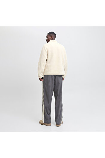 Jack & Jones Ανδρικό μπουφάν Union Cream Fleece (12283141-MBM)