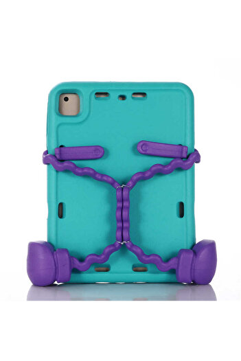 zore iPad 9.7 2017 (5Th Generation) Tkdw Eva Boxer Tablet Silicone Case - Blue