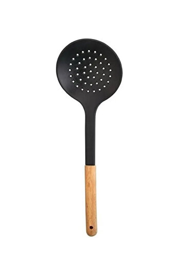 shopwave Wooden Handle Serving Colander -80810