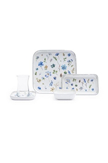 Maxx Doria Vega Meadow 6-Person 24-Piece Breakfast Set Pa2144
