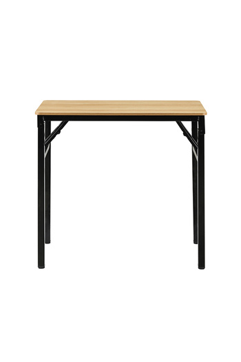 Lawazim Folding Table 80x40cm - Single Layer Desk with Iron Frame and Anti Slip Feet