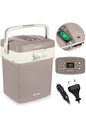 Berdsen Refrigerator, electronic display, ON/OFF button, mode and Normal, built-in fan, comp...