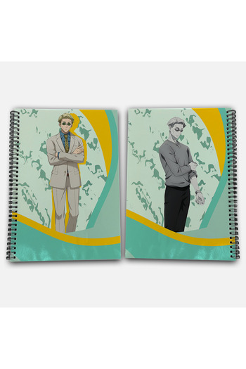 Define Moyas Jujutsu Kaisen Nanami Kento Striped A4 School Notebook 72 Sheets Model 3