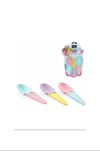 shopwave Carnival Ice Cream Spoon 3 Pieces -L716