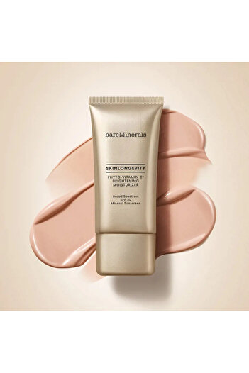 BareMinerals Crema faciala hidratanta si iluminatoare, SKINLONGEVITY SPF30, 50 ml