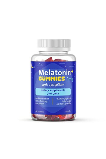 Elment Melatonin Plus Gummies for Sleep 60 Gummies