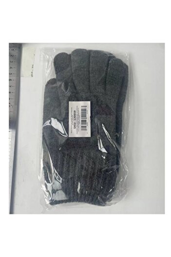 Flippy Men's Gloves, Flippy, Model H, Touchscreen Function, Knitted Acrylic Material, Elastic Cuff, Velvet