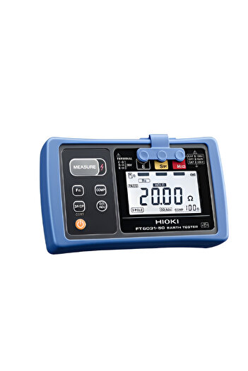HIOKI FT6031-50 Digital Earth Tester – Compact, Waterproof, and Dustproof Ground Resistance Tester