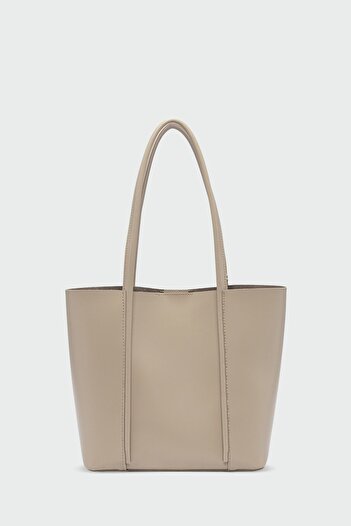 La La'Graccio Paris Lagraccio Paris Women's Bepp Oversized Puppy Shoulder Bag Mink