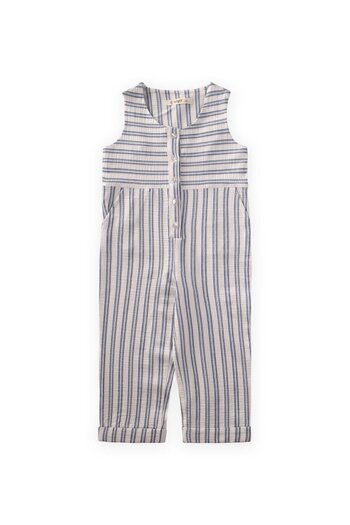 Cigit Wenolsa Jumpsuit 2-6 Years Old Blue Striped