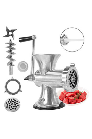 Promagg Manual Meat Grinder Pasta Maker Sausage Stuffer Stainless Steel