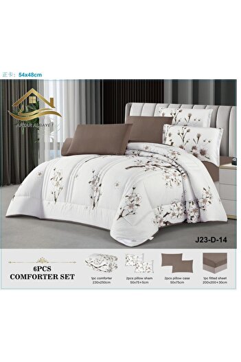 genric Summer Quilt Set for Two - 6 Pieces