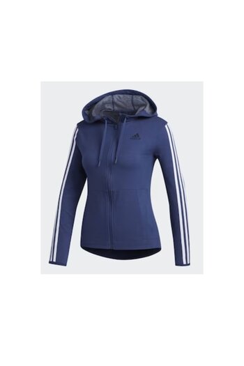 adidas Hanorac dama 3S KNT FZ HOODY, albastru, M