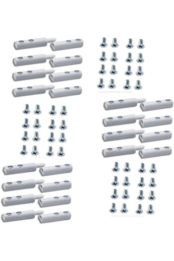 STOREMAX Hinge, White 12 Pieces (with 24 Smart Mounting Screws) 1088605