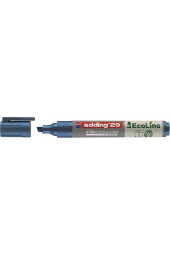 STOREMAX 29 لوح كتابة إيكولاين أبيض، أزرق، 1، طرف مقطوع، قابل لإعادة التعبئة 1088605
