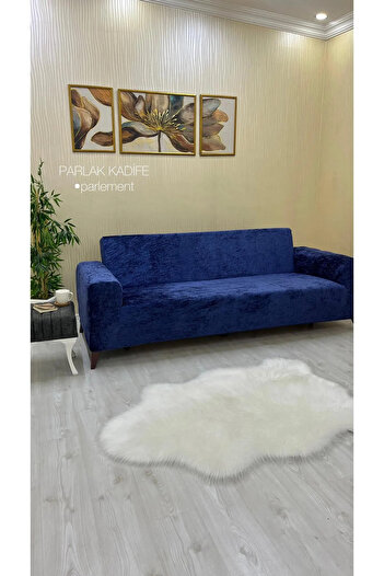 EJMEL Set de huse pentru scaune din catifea elastică 3 31 1 |   Husa pentru canapea |   Husa pentru canapea extensibila FLEXIBIL