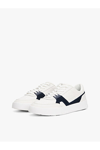 Tommy Hilfiger Erkek Beyaz Sneaker