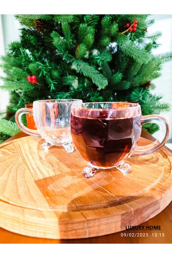 Madame Coco Priour 4-Piece Tea Cup Set - 170 ml