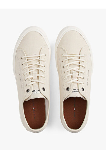Tommy Hilfiger Erkek Bej Sneaker