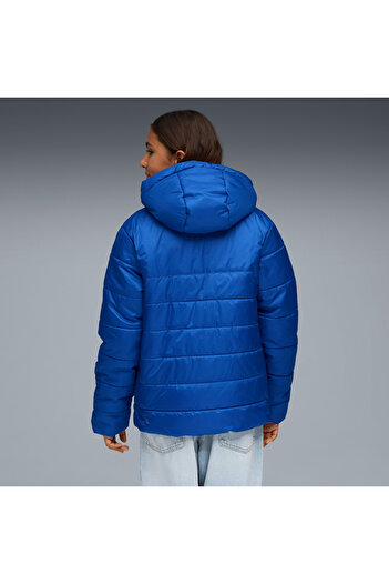 Puma Children's Navy Blue Ess Hooded Padded Jacket Coat 685226-13