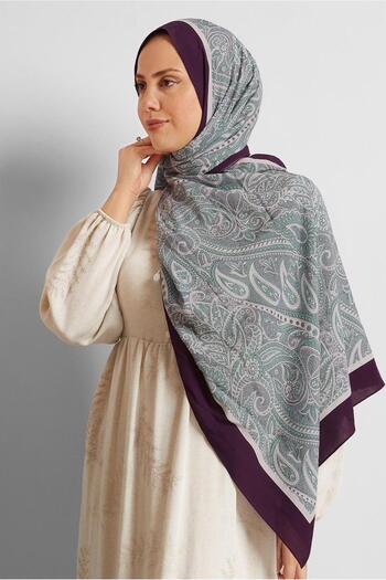 Alvina Ethnic Patterned Shal 4472