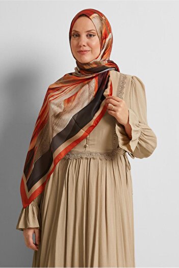 Alvina Patterned Shawl 8577