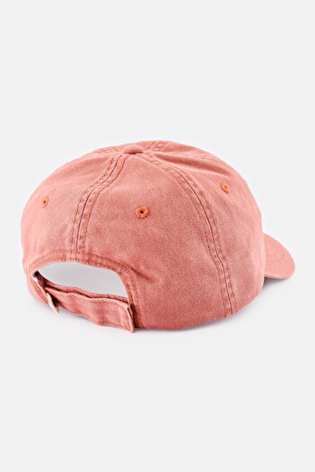 Roxy Women Embroidered Logo Adjustable Cap, Rust Brown