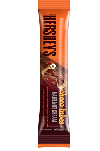 Hershey's Hershey’s Choco Tubes – Hazelnut Creme, 18g, Pack of 12