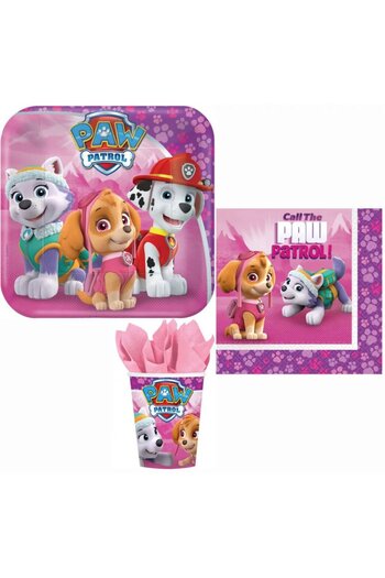PAW PATROL Party set, 36 pieces, multicolor,