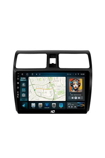HUB64 Navigatie Suzuki Swift (2003-2010), 2GB RAM, Android 13, GPS, Wi-FI, Carplay, Android Auto