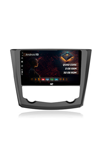 HUB64 Navigatie Renault Kadjar, 2GB RAM, Android 13, GPS, Wi-FI, Carplay, Android Auto, USB