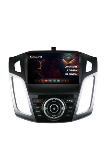 HUB64 Navigatie Ford Focus 3 (2011-2019), 2GB RAM, Android 13, GPS, Wi-FI, Carplay, Android Auto